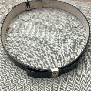 White House Black Market Black and Silver Belt